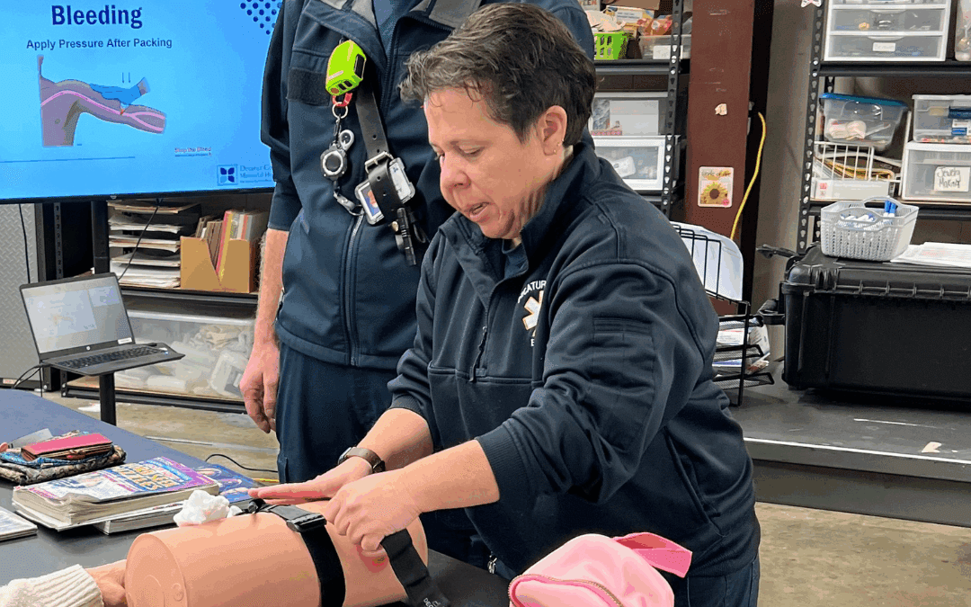 DCMH and Decatur County EMS Bring Emergency Safety Training to DSI