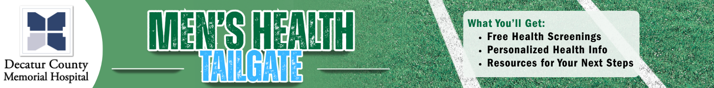 2026 Men's Health Tailgate Banner Cover