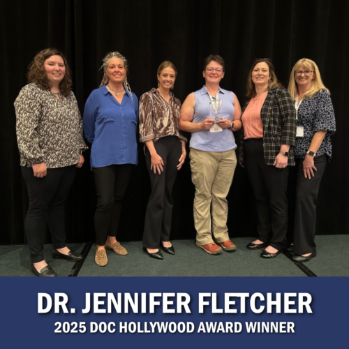 DCMH Team Members Joined Dr. Fletcher at the Celebration: Lilly Simon, Becky Anderson, Ally Metz, Dr. Jennifer Fletcher, Anne Swinney, and Deana Mullikin