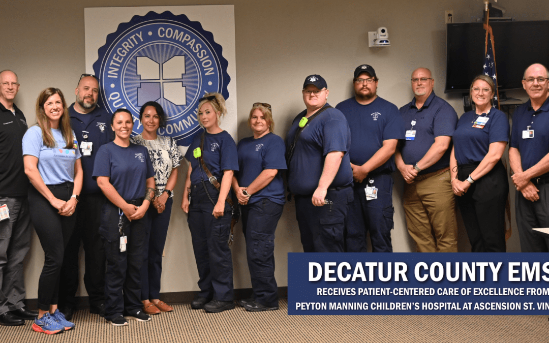 Decatur County EMS Team Honored for Life-Saving Pediatric Care