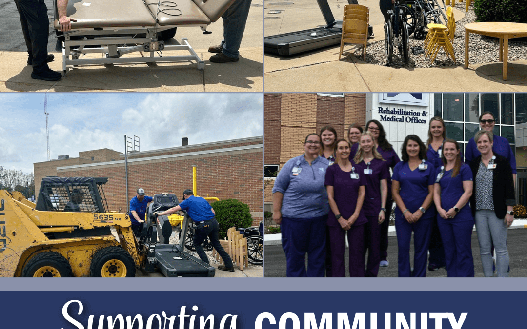 DCMH Donates Rehab Equipment