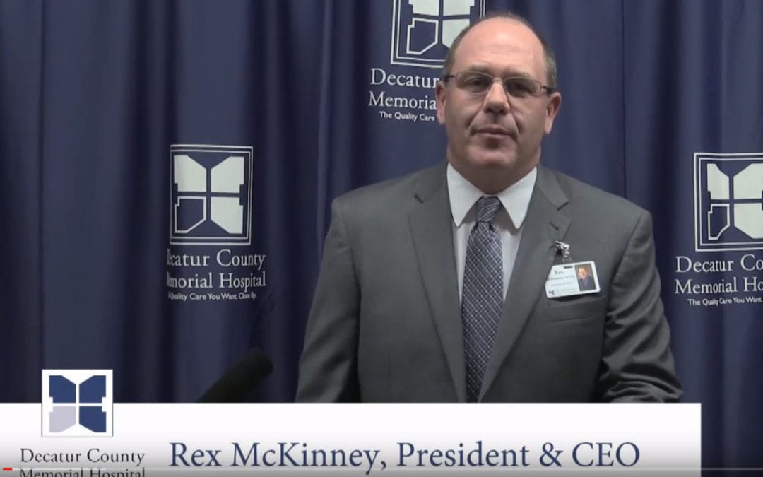 Decatur County Memorial Hospital Community Update (recorded 3/23/20)