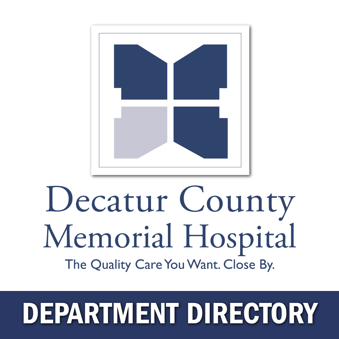 Decatur Momorial Hospital Department Directory | Decatur County Memorial Hospital